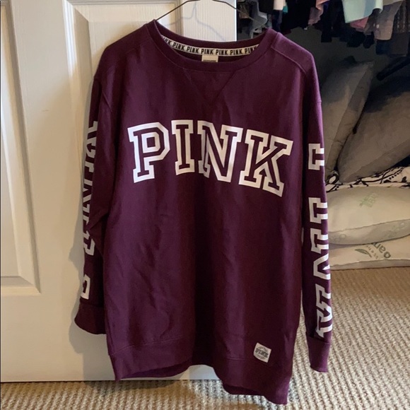 PINK CREW NECK - Picture 1 of 3